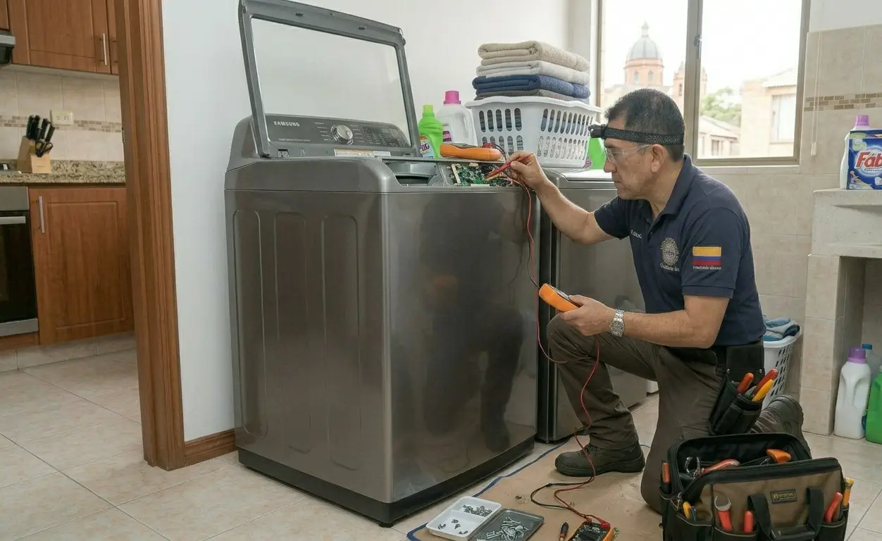 Reparación de lavadoras Samsung en Cajicá servicio técnico a domicilio
